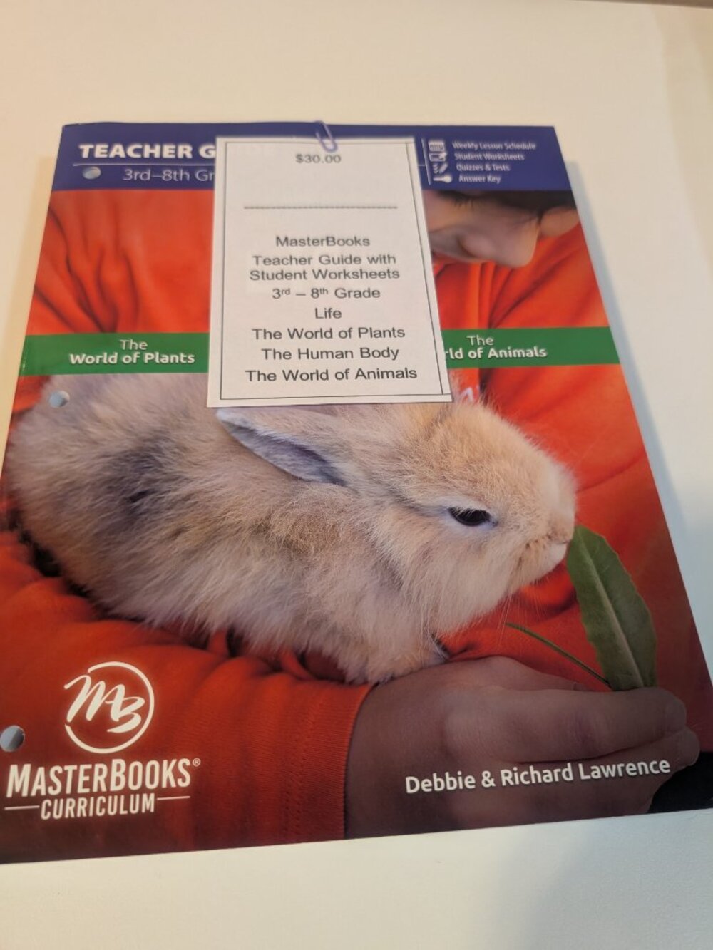 Text Books MasterBooks Life Science - Picture 2 of 2